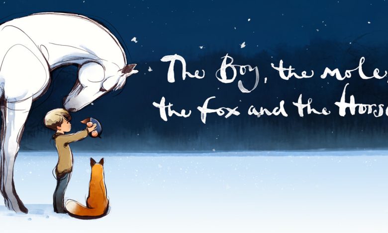 پوستر بچه، موش کور، روباه، اسب